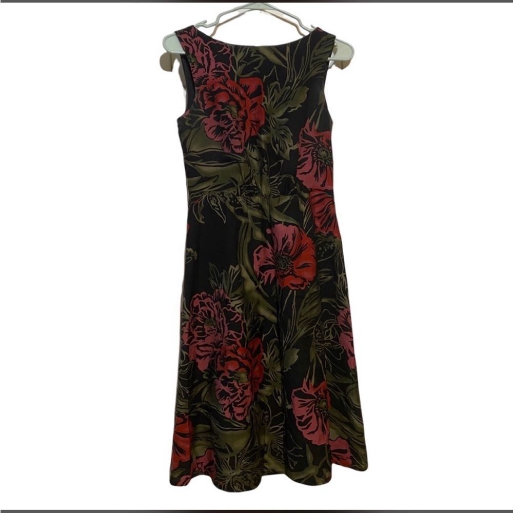 Tahari floral dress 2